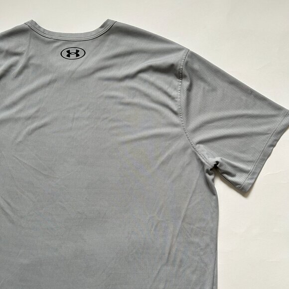 Under Armour Mens Large L Gray loose fit coolswitch short sleeve T-shirt - Picture 8 of 11